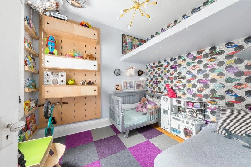 Modern Design Shared Kids Room